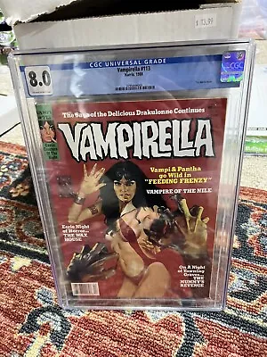 Buy Vampirella #113 CGC 8.0 (ow/w)1st Harris Issue • 160.49£