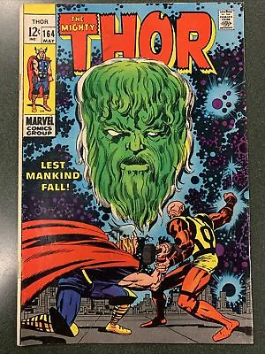 Buy Thor #164 (Marvel, 1969)  3rd Cameo HIM (Adam Warlock) Kirby VG+ • 50.67£