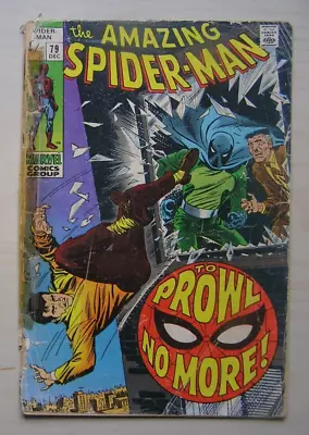 Buy The Amazing Spider-man #79 - December 1969 (pr/fr) 1st Series - The Prowler • 9.95£