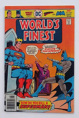 Buy World's Finest Comics #240, #250 Two Issue Bronze Age Comics Lot Superman Batman • 15.27£