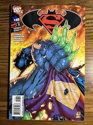 Buy Batman/superman 48 Shane Davis Cover Mike Johnson Story Dc Comics 2008 • 2.13£