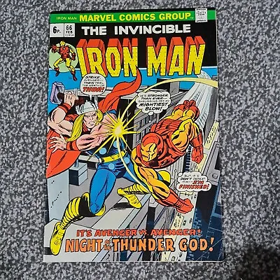 Buy The Invincible Iron Man #66 1974 • 14£