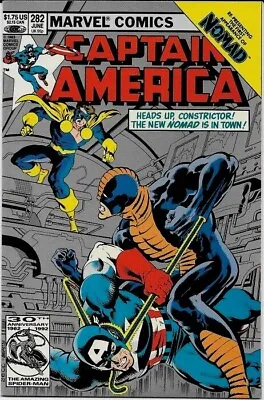 Buy Captain America 282-c 2nd Printing Silver Cover Marvel Comics Vol-1 (1968-2011) • 30.34£
