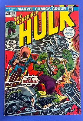 Buy Incredible Hulk #163  Comic Book 1st App Gremlin 1973 VF/NM • 15.15£