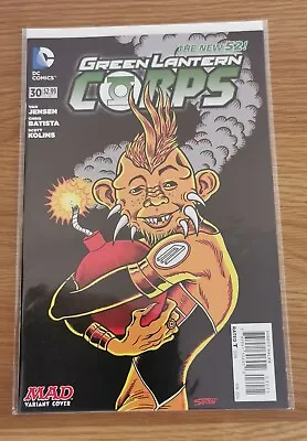 Buy Green Lantern Corps Issue 30 Incentive Variant Cover Mad Magazine • 30£