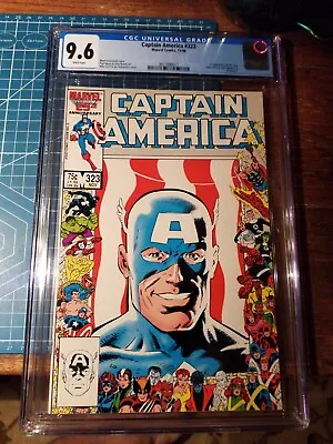 Buy Captain America 323 1st Super Patriot John Walker Marvel Comics 1986 CGC 9.6 • 158.11£