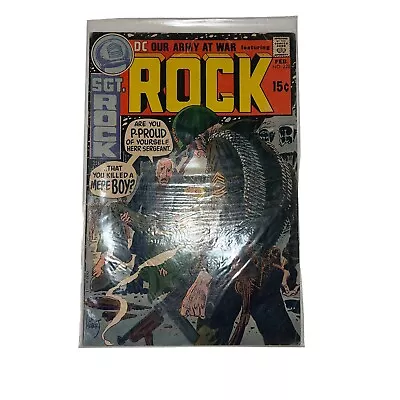 Buy Our Army At War Featuring Rock Comic Book No. 228 C81 • 7.82£