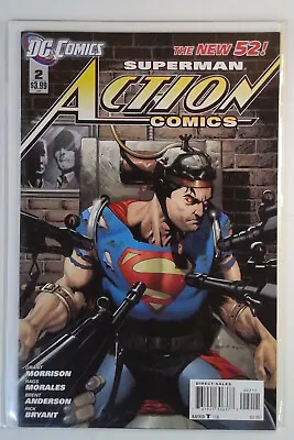 Buy 2011 Action Comics #2 DC Comics 9.2 NM- Comic Book • 2.88£