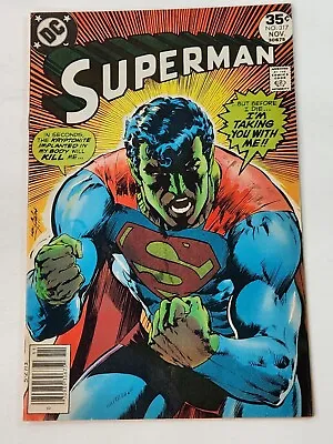 Buy Superman 317 DC Comics Neal Adams Cover Art Bronze Age 1977 • 23.98£