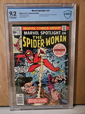 Buy Marvel Spotlight # 32 ( Cbcs 9.2) Newsstand.  Ist Appearance  Spider-woman ! • 154.17£