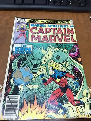 Buy Marvel Spotlight On Captain Marvel #3  Marvel Comics November 1979  • 10£