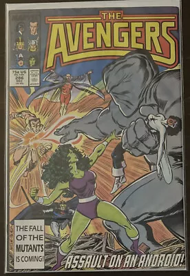 Buy Avengers #286 VF+ 8.5 MARVEL COMICS 1987 ASSAULT ON AN ANDROID • 1.57£