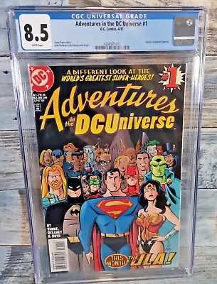 Buy DC Adventures In The DC Universe #1 4/97 8.5 White Pages Superman Justice League • 80£
