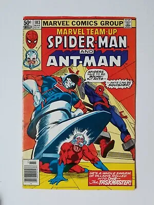 Buy Marvel Team-Up #103 (1981 Marvel Comics) Spider-Man Vs Taskmaster ~ VG • 3.99£