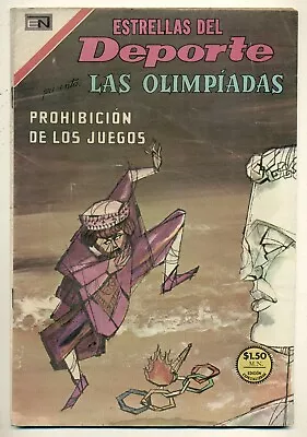 Buy ESTRELLAS Del DEPORTE #32 Las Olimpiadas, Novaro Comic 1967 • 6.37£