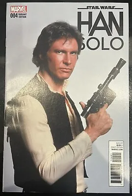 Buy Marvel Comics Star Wars Han Solo #4 2016 1:15 Photo Ratio Incentive Variant NM • 7.99£