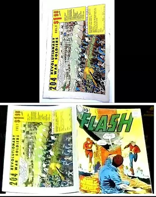 Buy THE FLASH #123 (9/61) Back Cover DC 1st Golden Age/Silver Age Flash NO COMIC • 34.99£