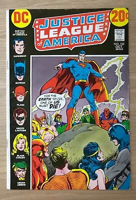 Buy Justice League Of America #102 DC Comics Bronze Age Nick Cardy Vg- • 9.46£
