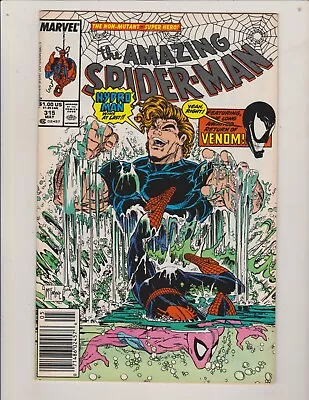 Buy Amazing Spider-man #315 Marvel 1989 Newsstand Todd Mcfarlane 1st Venom Cover App • 23.65£