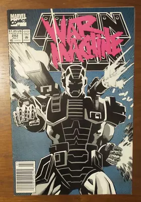 Buy Iron Man #282 (1992) 1st Full Appearance Of War Machine Newsstand • 22.48£