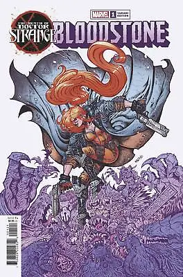 Buy Death Of Doctor Strange Bloodstone #1 Wolf Var Marvel Comics • 7.94£