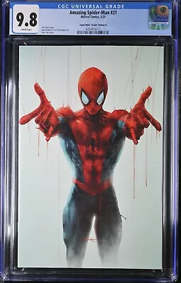 Buy Amazing Spider-Man 21 CGC 9.8 Megacon Comic Mint   Virgin   Edition B LTD 400 • 91.35£