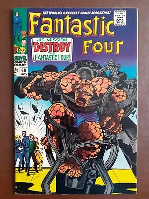 Buy Fantastic Four # 68    Cents   Very Nice Copy    Final Take It Or Leave It Offer • 36£