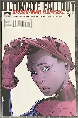 Buy Ultimate Fallout #4 Second Printing Variant (2011, Marvel) 1st Miles Morales VF+ • 39.53£