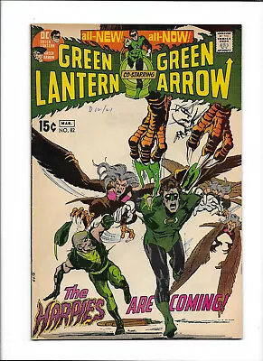 Buy Green Lantern #82 [1971 Fn-] Neal Adams    The Harpies Are Coming!  • 18.20£