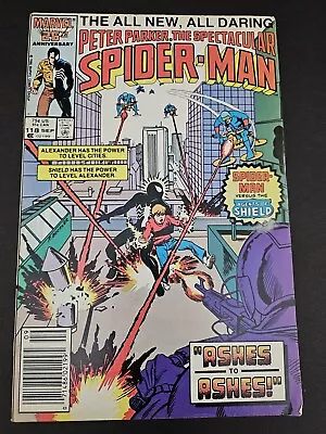 Buy Peter Parker Spectacular Spider-man #118 / Agents Of Shield / Marvel Comics 1986 • 7.57£