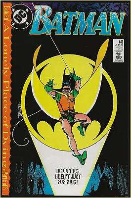 Buy Batman #442 (1989) 1st Robin Tim Drake Perez Wolfman Dc Comics 8.0 Vf • 6.32£