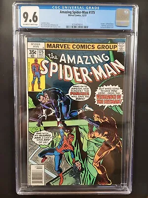 Buy Amazing Spider-man #175 Cgc 9.6 White Pages Marvel Comics 1977 Punisher + Hitman • 91.94£
