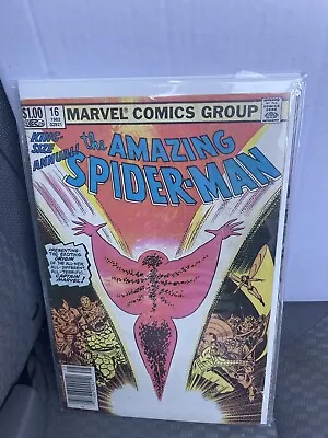 Buy Amazing Spider-Man Annual #16 VF Newsstand 1st Monica Rambeau!! • 39.38£