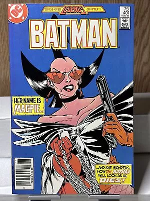 Buy Batman #401 Magpie Robin G Gordon Godfrey Jim Gordon 1986 DC Comics Newsstand! • 12.85£