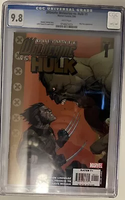 Buy Hulk V Wolverine Ultimate Wolverine V Hulk No.1  NM+ 9.8 • 41.99£