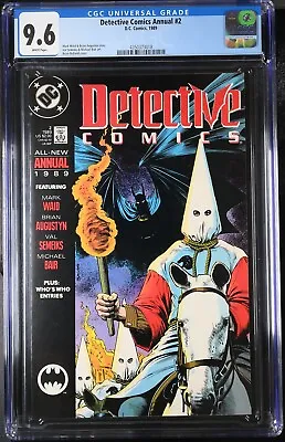 Buy Detective Comics Annual #2 Cgc 9.6, 1989 • 106.89£