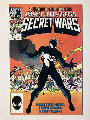 Buy Marvel Super Heroes Secret Wars #8 1984 9.0 VF/NM 1st Alien Symbiote Costume • 142.30£