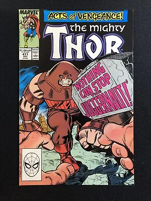 Buy The Mighty Thor #411 Marvel Comics 1st New Warriors Night Thrasher High Grade NM • 31.62£