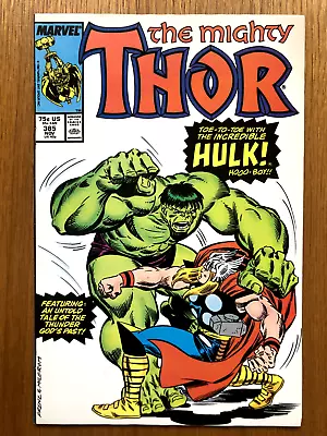 Buy Marvel Comics - The Mighty Thor #385 - Mcu Key - Thor Vs The Incredible Hulk! • 8.25£