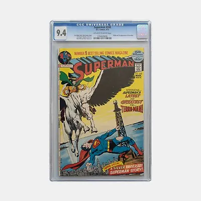 Buy Superman #249 Vol 1. CGC 9.4 Slabbed Comic, 1972 Cent Copy • 235£