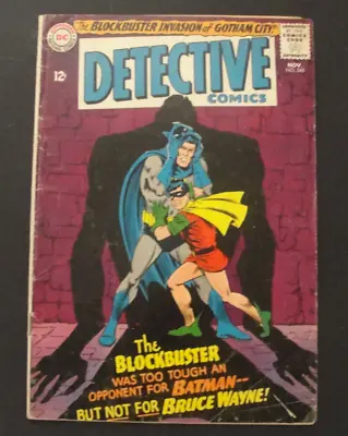 Buy DETECTIVE COMICS #345 ORIGIN & 1ST Appearance BLOCKBUSTER  1965 DC COMICS • 11.85£