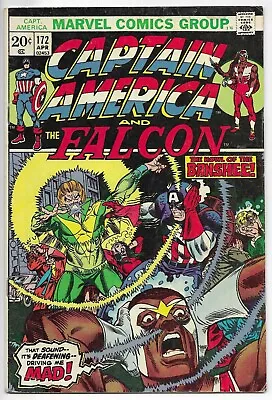 Buy Captain America #172 BRONZE AGE MARVEL COMIC BOOK 1st Series - Falcon X-Men 1974 • 18.20£