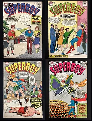 Buy Superboy #98 104 124 + 127 (1962-1966) Lot Of Silver Age Key Issues NICE SHAPE! • 47.46£