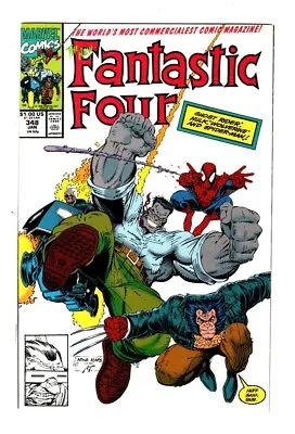 Buy Fantastic Four 348, Vf (8.0),  First Cover New Fantastic Four, Direct * • 9.99£