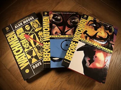 Buy Watchmen/Before Watchmen-3x Omnibus Bundle-2013 1st Editions-Moore/Gibbons • 54£
