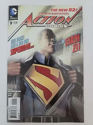 Buy Action Comics New 52 #9 1st Full App And Origin Of Calvin Ellis • 27.67£