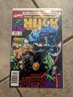 Buy Incredible Hulk #456 (1968 Series) Marvel '1st App. Hulk As ‘War’ & Newsstand' • 16.43£