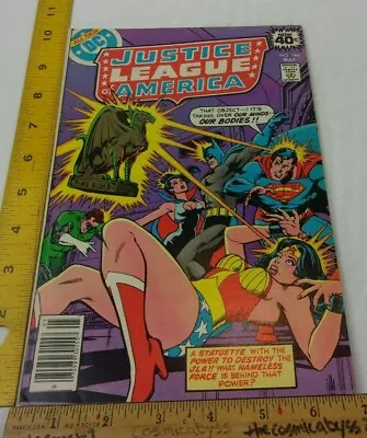 Buy Justice League Of America 166 VF+ Comic Book Wonder Woman Batman 1979 KEY! • 23.68£