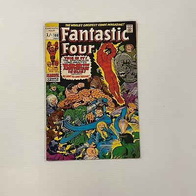 Buy Fantastic Four #100 1970 VG/FN Pence Copy • 30£