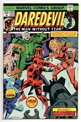 Buy Daredevil Vol 1 No 123 Jul 1975 (NM-) (9.2) Marvel, Bronze Age (1970 - 1979) • 25.99£